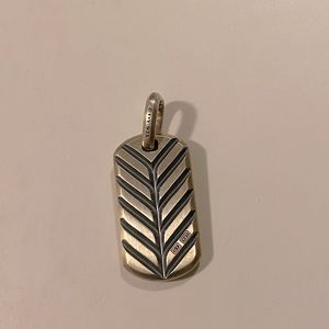David Yurman Chevron Tag